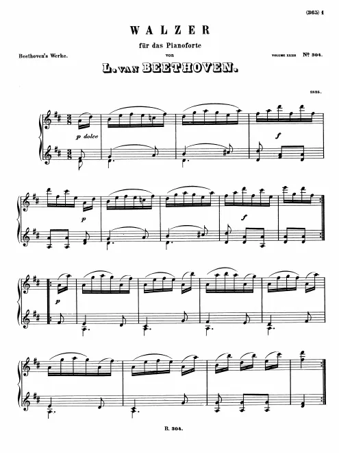 First page of Waltz
