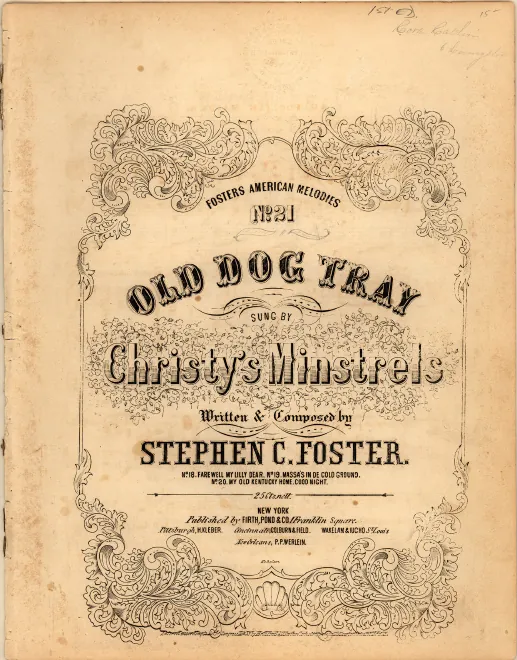 First page of Old Dog Tray