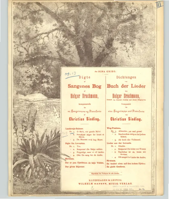 First page of Digte af Sangenes Bog