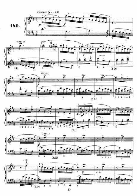First page of Keyboard Sonata in D major