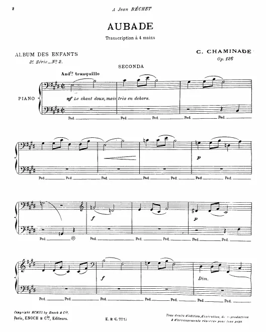 First page of Album des enfants, deuxième série