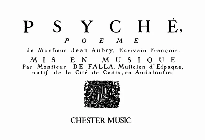 First page of Psyché