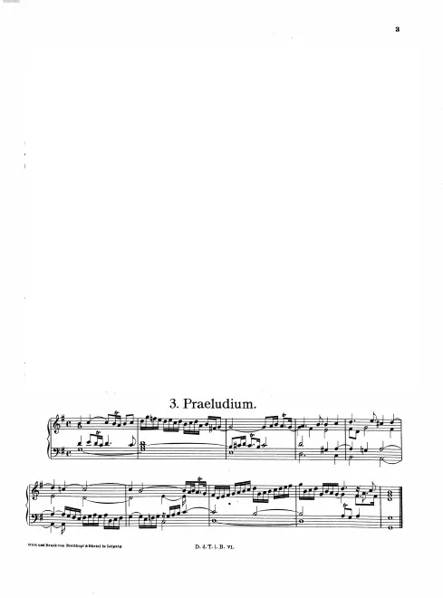 First page of Prelude in G major