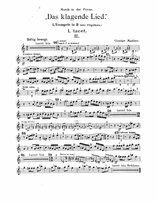 Trumpet (or Flugelhorn) 1 (B)