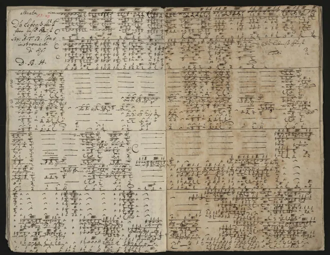 First page of Du Lebensfürst Herr Jesu Christ