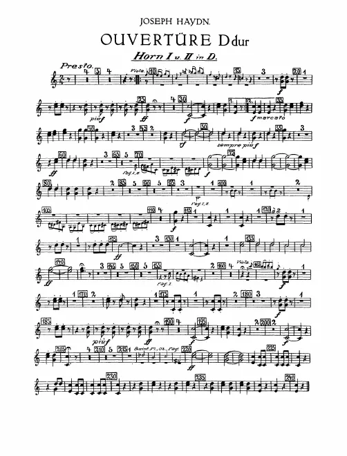Horn 1/2 (D)