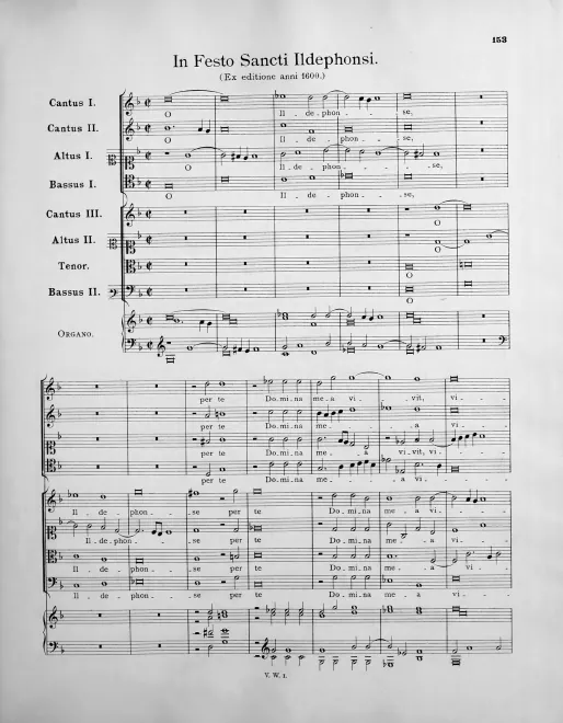 First page of O Ildephonse