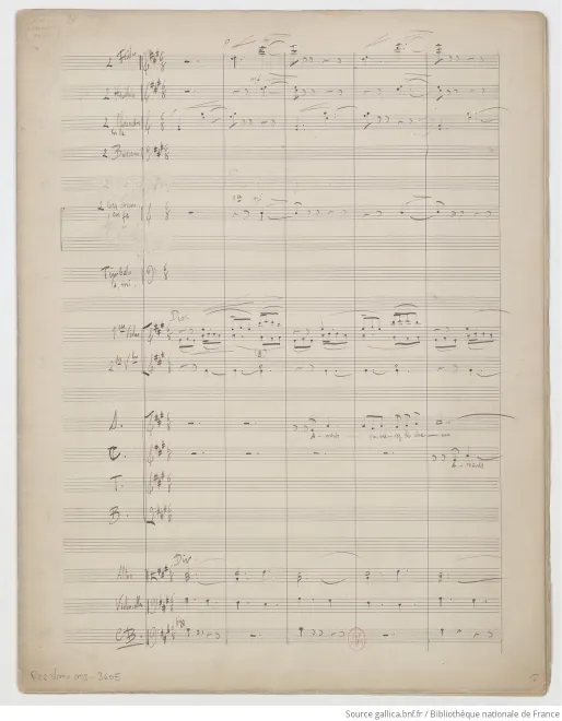 First page of Chanson galante
