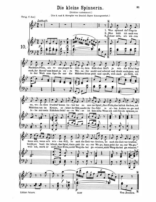 Complete Score (low voice, )