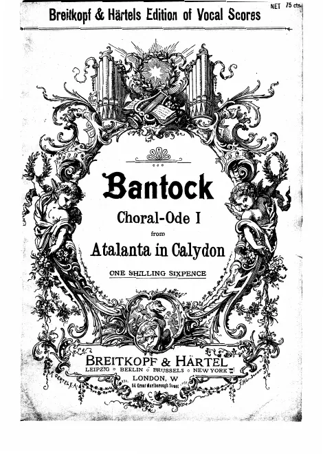 First page of Atalanta in Calydon
