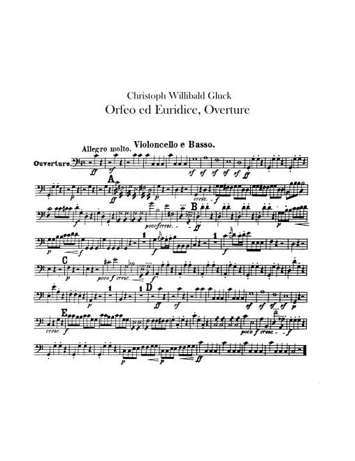 Cellos and Basses