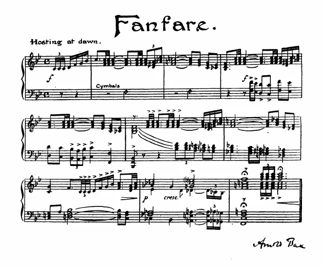 First page of Fanfare
