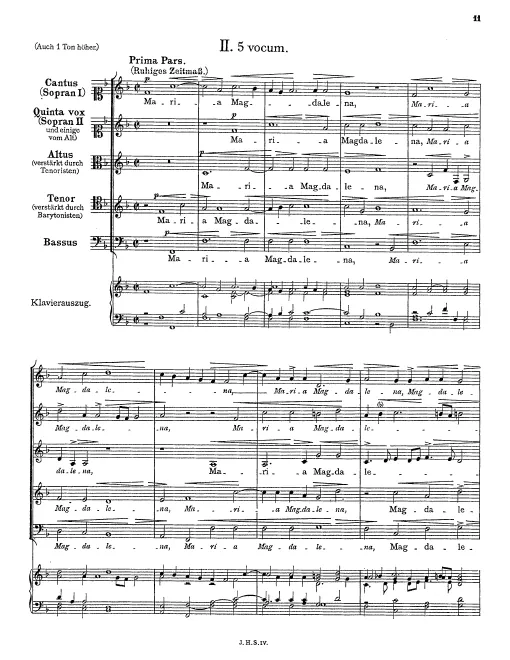 First page of Maria Magdalena