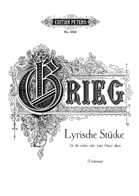 First page of Lyrische Stücke