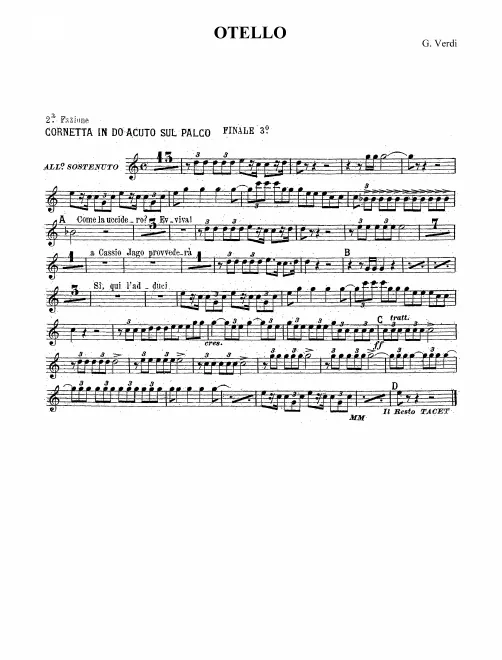 Cornet (C)