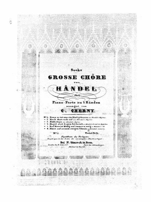 First page of Messiah