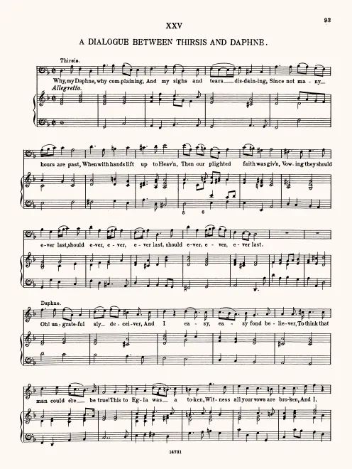 First page of Why, My Daphne, Why Complaining?