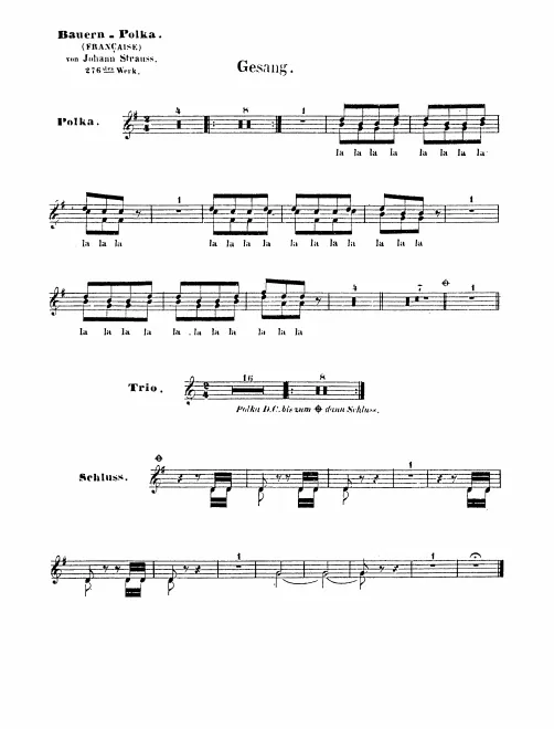 Choral Score (ad lib.)