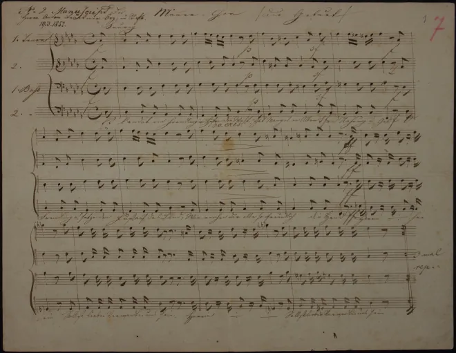 First page of Die Geburt
