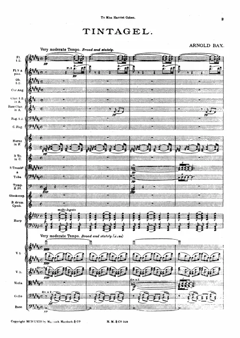 First page of Tintagel