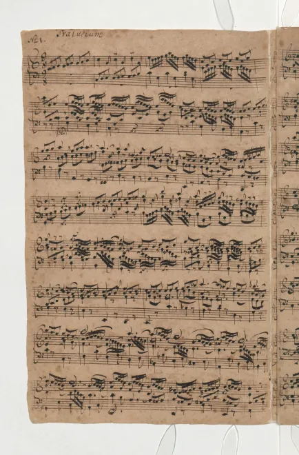 First page of Prelude and Fugue in C major