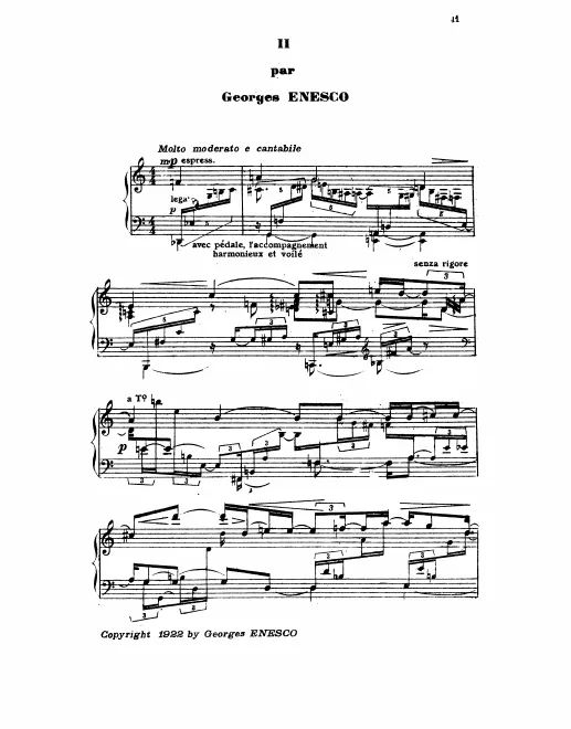 First page of Hommage
