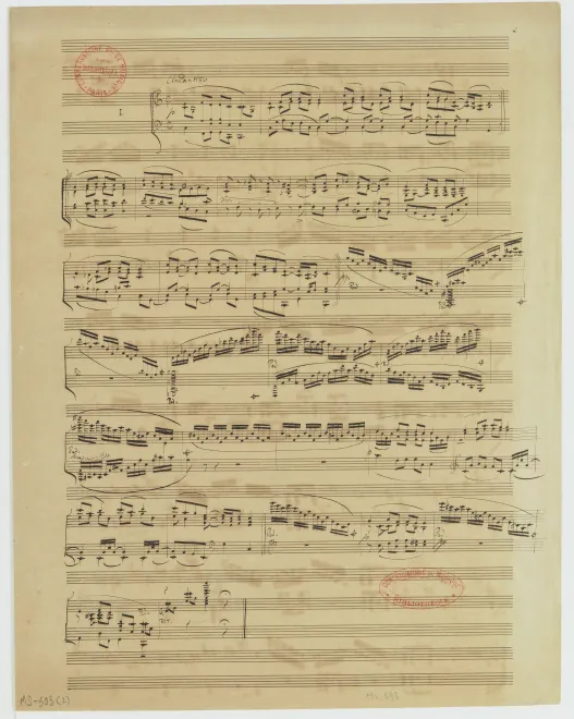 First page of 2 Pieces for Piano