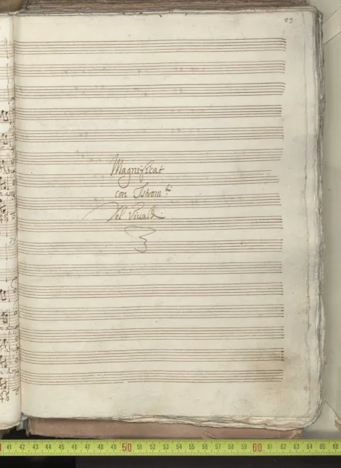 First page of Magnificat