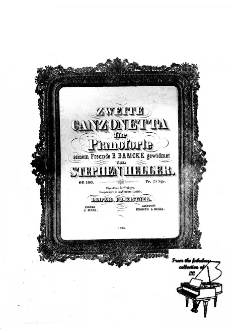 First page of Canzonetta No.2