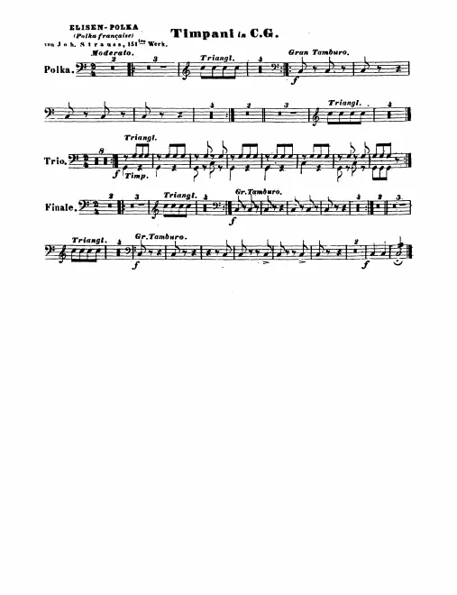 Timpani/Triangle/Bass Drum