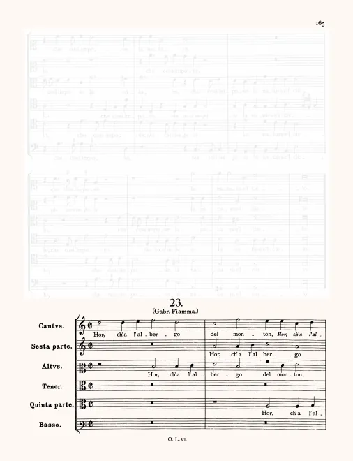 First page of Hor ch'a l'albergo del monton