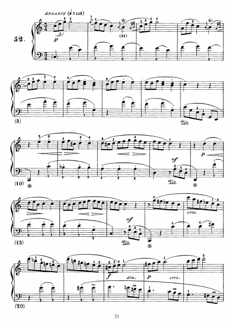 First page of Keyboard Sonata in C major