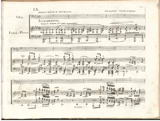 First page of In questa tomba oscura