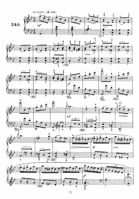 First page of Keyboard Sonata in G minor