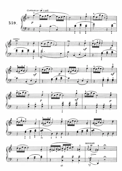 First page of Keyboard Sonata in C major