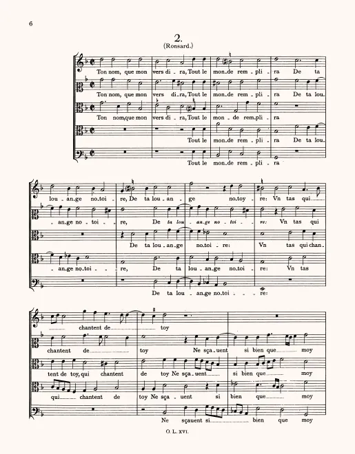 First page of Ton nom que mon vers dira
