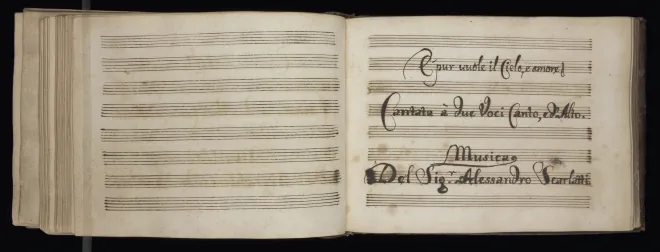 First page of E pur vuole il cielo e amore