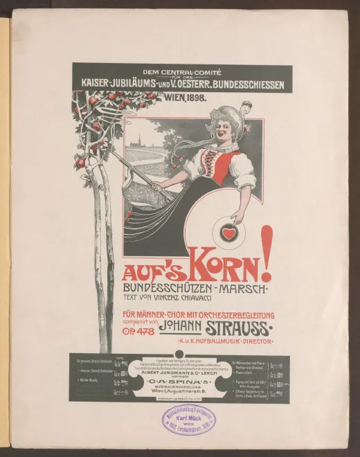 First page of Aufs Korn!