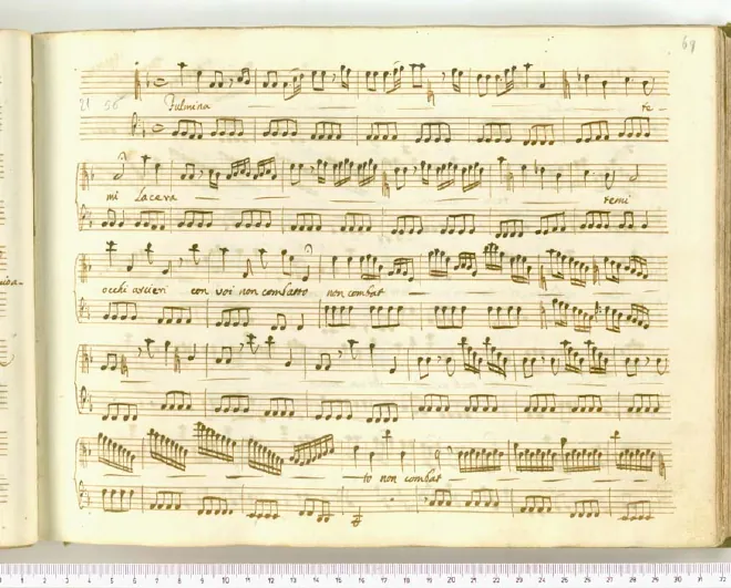 First page of Fulminatemi, laceratemi