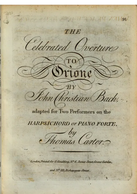 First page of Orione, W.G 4