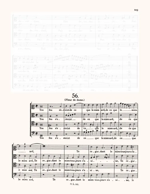 First page of Ton feu s'estaint