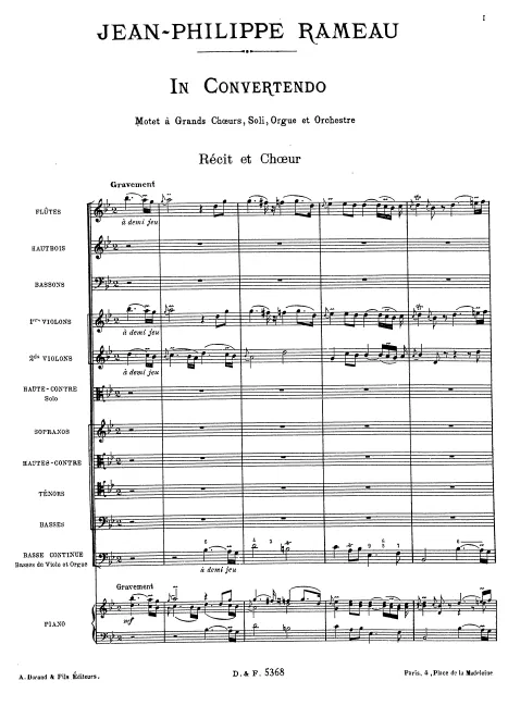 First page of In convertendo Dominus