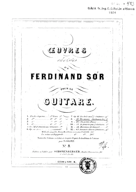 First page of Mes Ennuis