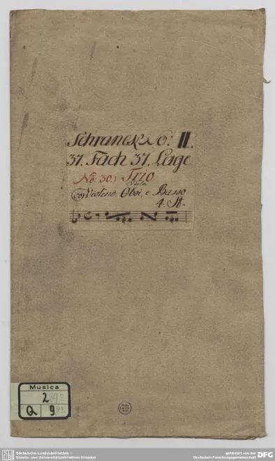 First page of Concerto à 4