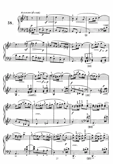First page of Keyboard Sonata in G minor