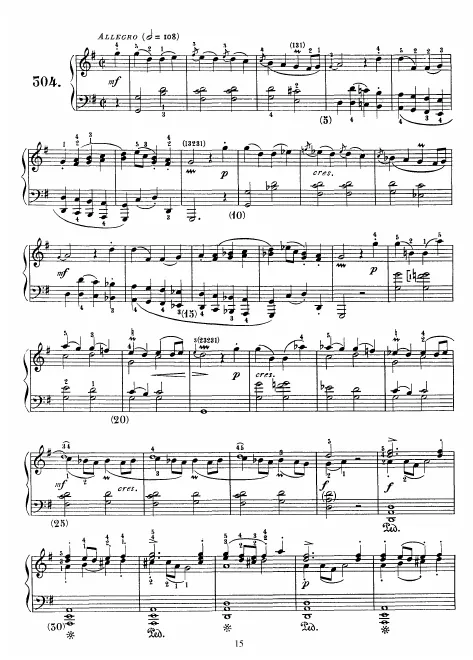 First page of Keyboard Sonata in G major