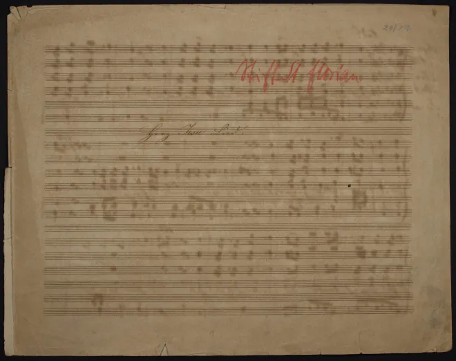 First page of Herz Jesu-Lied