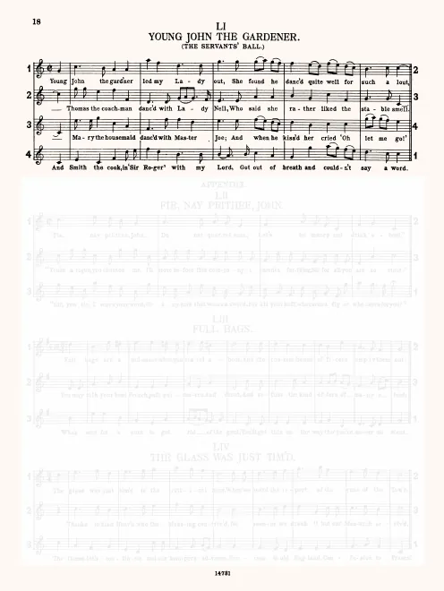First page of Young John the Gardener