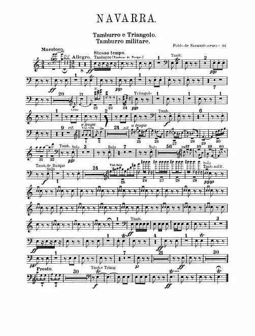 Bass Drum/Snare Drum/Triangle