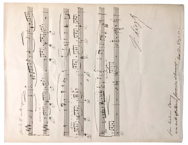 First page of Album-Leaf 'Andante molto expressivo'
